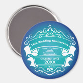 Jubileum cruise Cabin Deur Magnet (Voorkant / Achterkant)