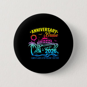 Jubileum Cruise Maakt Herinneringen Samen Ontwerp Ronde Button 5,7 Cm