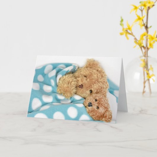 jubileum dat teddy beren smokkelt kaart (Gele Bloem)