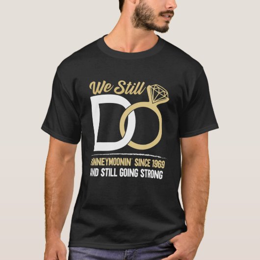 Jubileum dat we nog steeds eten sinds t-shirt (Voorkant)