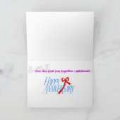 Jubileum - de Lyrische gedichten van Huwelijk Kaart (Binnen)