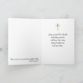 Jubileum dood verlies gezegende maagd Maria Jezus Kaart (Binnen)