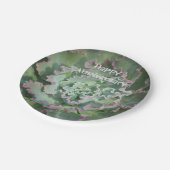 Jubileum Echeveria Papier Bord (Gekanteld)