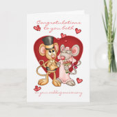 jubileum felicitaties aan jullie beiden - leuke mi kaart (Voorkant)