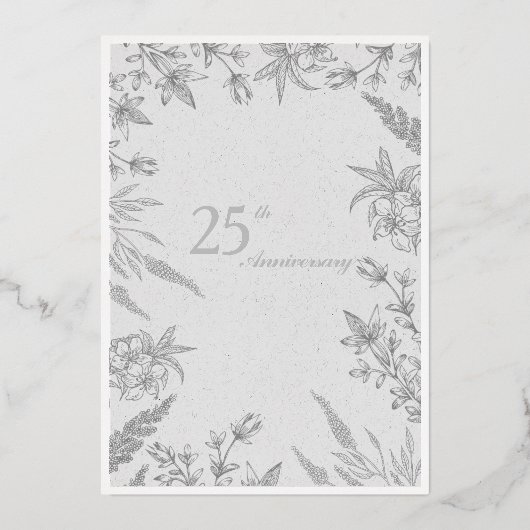 Jubileum Folie Uitnodiging (Achterkant)