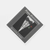 Jubileum Formele tube Aangepast Servet (Hoek)