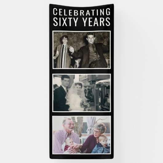 Jubileum Foto Banner (Verticaal)