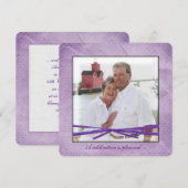 Jubileum foto lijst kaart (Voorkant / Achterkant)