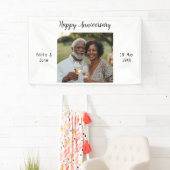 Jubileum Foto Modern Banner Wit (Insitu)