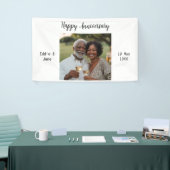 Jubileum Foto Modern Banner Wit (Beurs)