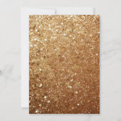 Jubileum foto Modern Invitation White Kaart (Achterkant)