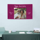 Jubileum Foto Moderne Banner Cranberry (Beurs)