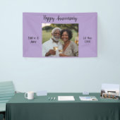 Jubileum Foto Moderne Banner Paarse (Beurs)