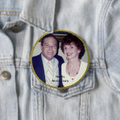 Jubileum fotosjabloon ronde button 4,0 cm (In situ)