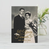 Jubileum Gelooft Verlengingsjaren IN FOREVER Kaart (Staand voorkant)