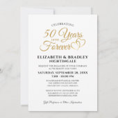 Jubileum Gelooft Verlengingsjaren IN FOREVER Kaart (Achterkant)