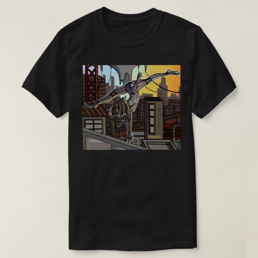 Jubileum Gift Alita Battle Engel geeft ooit T-shirt (Design voorkant)