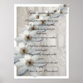 Jubileum Gift for the Bride and Groom Poster (Voorkant)