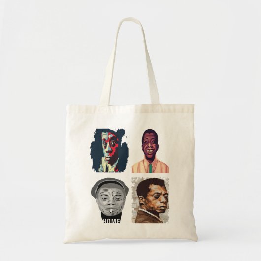 Jubileum Gift James Baldwin schrijft voor muziek Tote Bag (Voorkant)