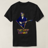 Jubileum Gift Warren Art Zevon Gifts for Music T-shirt (Design voorkant)