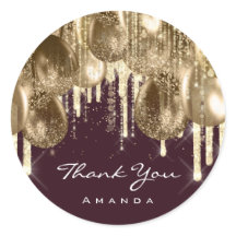 Jubileum GLITTER BALLONS DRIP's