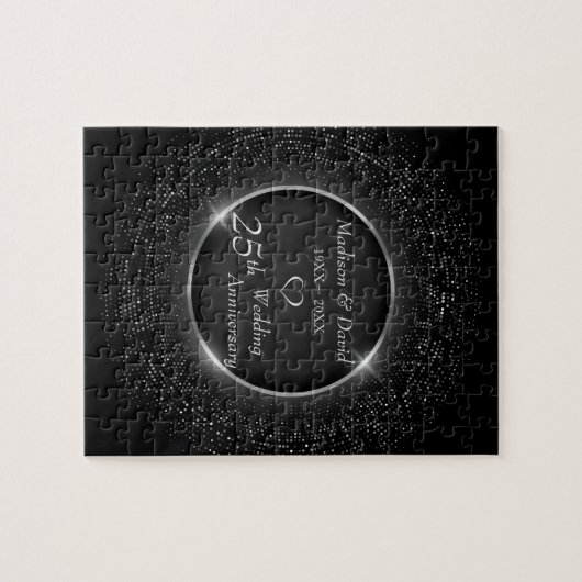 Jubileum Glittering Circles Legpuzzel (Horizontaal)