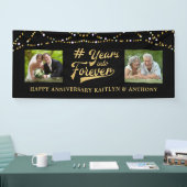 Jubileum Gold Lights Foto JAREN IN FOREVER Spandoek (Beurs)