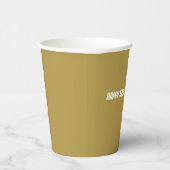Jubileum Gold Papieren Bekers (Rechts)