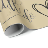 Jubileum Gold Thema Cadeaupapier (Rol Hoek)