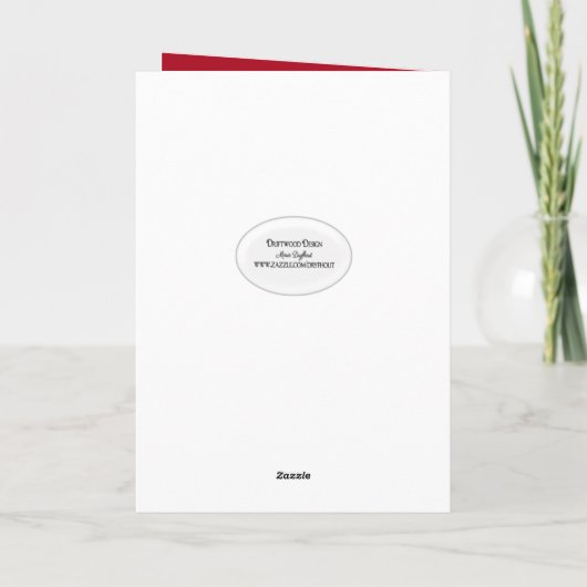 Jubileum Golden Retrievers in Retro Truck Kaart (Achterkant)