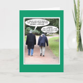 Jubileum, grappige kaart (Voorkant)