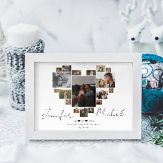 JUBILEUM HART COLLAGE POSTER EN PRINT