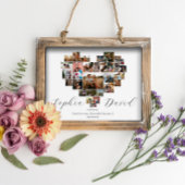 JUBILEUM HART COLLAGE POSTER EN PRINT