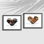 JUBILEUM HART COLLAGE POSTER EN PRINT