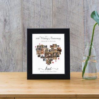 JUBILEUM HART COLLAGE POSTER EN PRINT