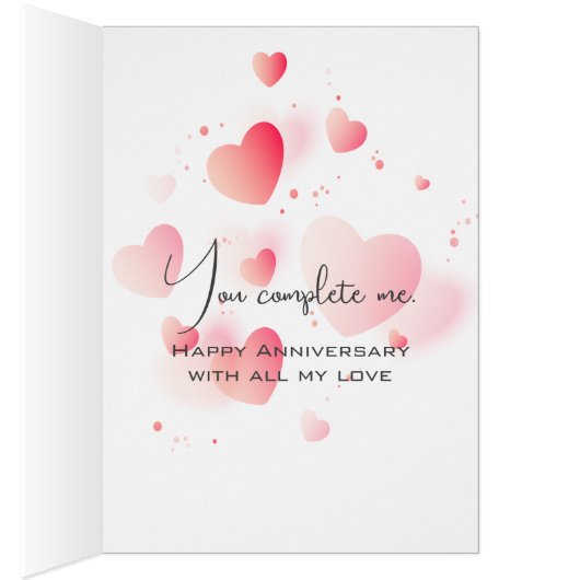 Jubileum hartballon boeket (Binnen (Rechts))