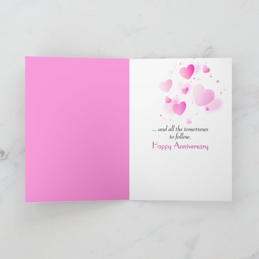 Jubileum hartbellen op zwart kaart (Binnen)