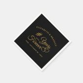 Jubileum Harten Jaren tot in eeuwigheid Servet (Hoek)