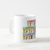 Jubileum harttransplantatie Gefeliciteerd Koffiemok (Voorkant links)