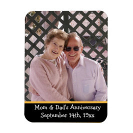 Jubileum Herinneringen Foto Magnet Magneet