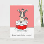 Jubileum Humor Kaart (Voorkant)