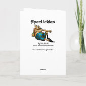 Jubileum Humor Wenskaart voor hem Kaart (Achterkant)