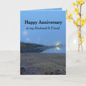 Jubileum Husband & Friend Fog Bridge Traffic Kaart (Gele Bloem)