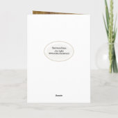 Jubileum  huwelijksakte kaart (Achterkant)