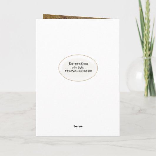 Jubileum  huwelijksakte kaart (Achterkant)