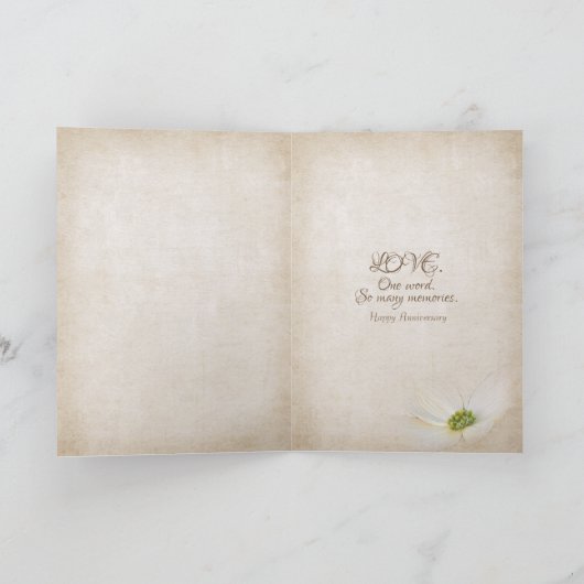  Jubileum huwelijksakte Kaart (Binnen)