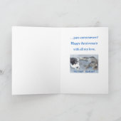 JUBILEUM INHOUD/TWEE SLEEPY CATS/HUMOR KAART (Binnen)