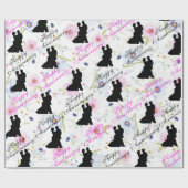 Jubileum inpakpapier (Vlak)