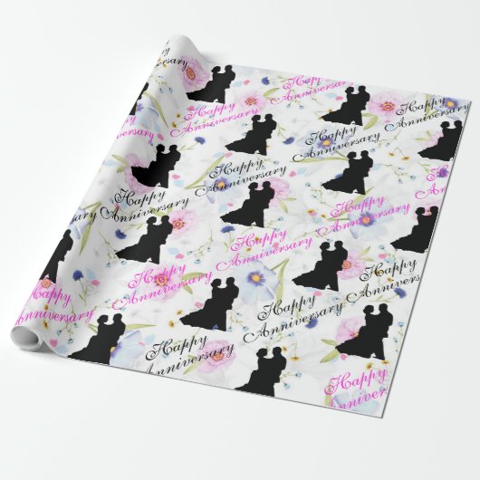 Jubileum inpakpapier (Uitgerold)