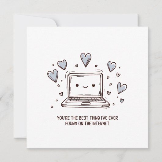 Jubileum Internet Liefde Kaart (Voorkant)